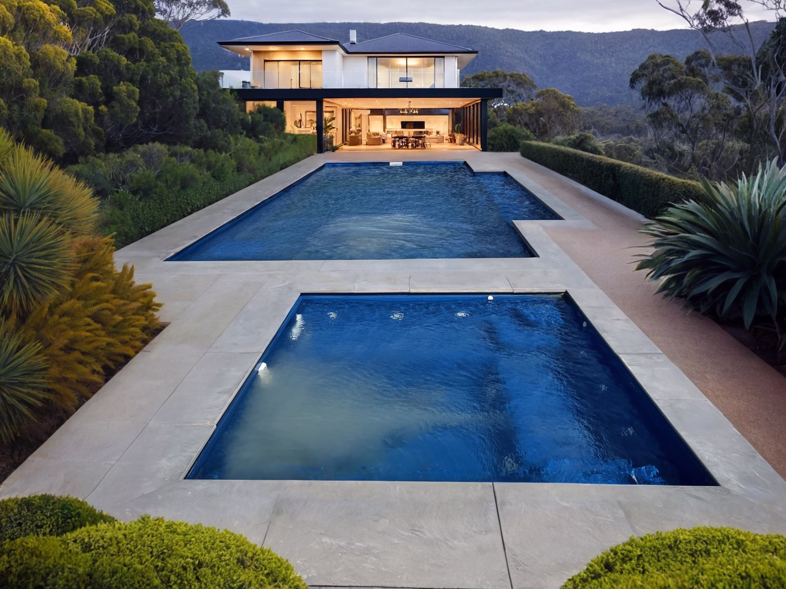 The Pool and Spa Combinations